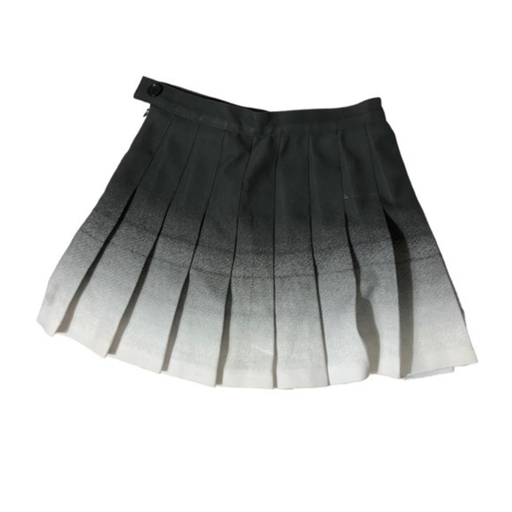 tennis skirt pleated ombré coquette athletic XS-S preppy‎ femme